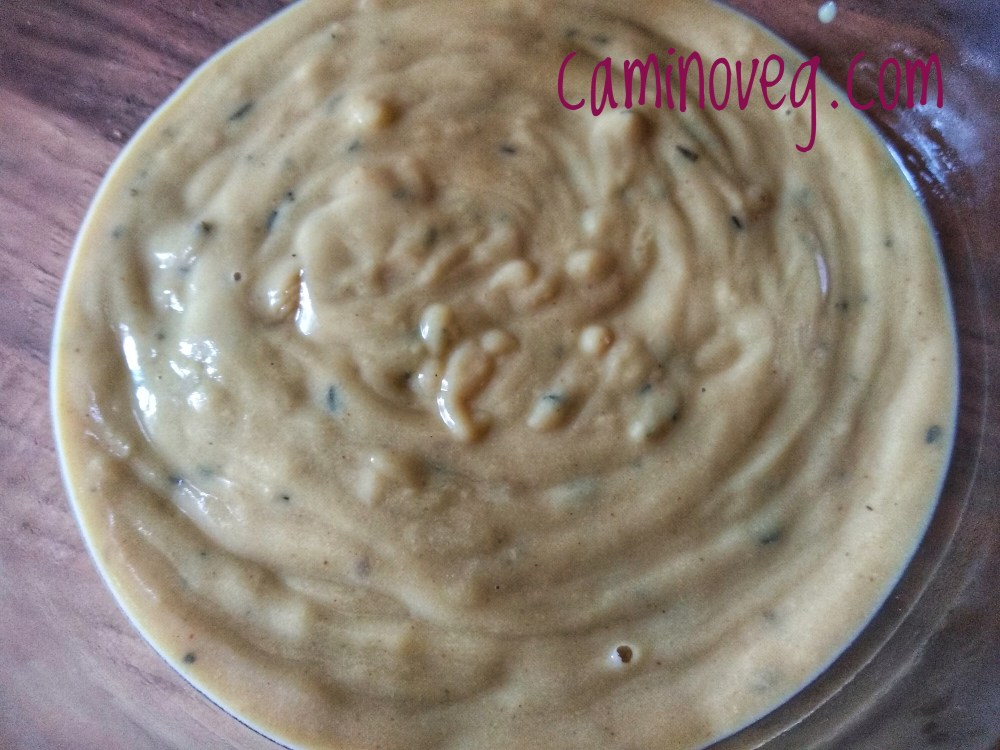 crema de queso vegana