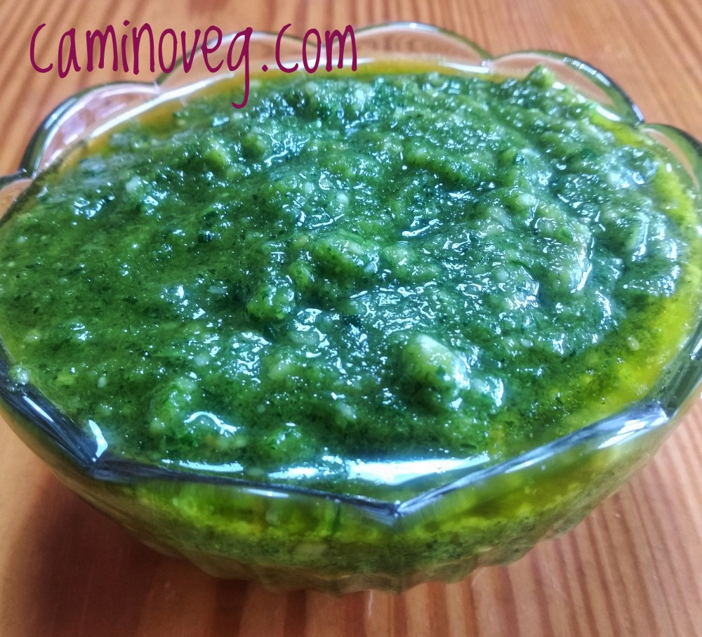 pesto de rúcula 1